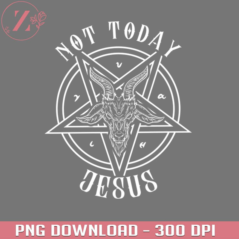KL020124470-Not Today Jesus I Satanic Baphomet Goat design Anime Cowboy Bebop download PNG.jpg