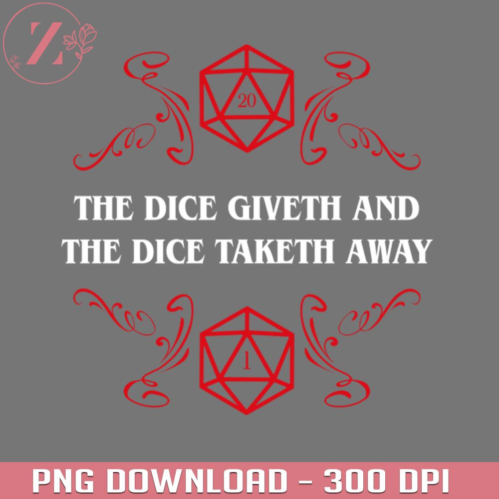 KL020124135-D Dice Giveth and Taketh Away Dungeons Crawler and Dragons Slayer Anime Cowboy Bebop download PNG.jpg