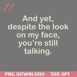 and yet despite the look on my face youre still talking anime cowboy bebop download png