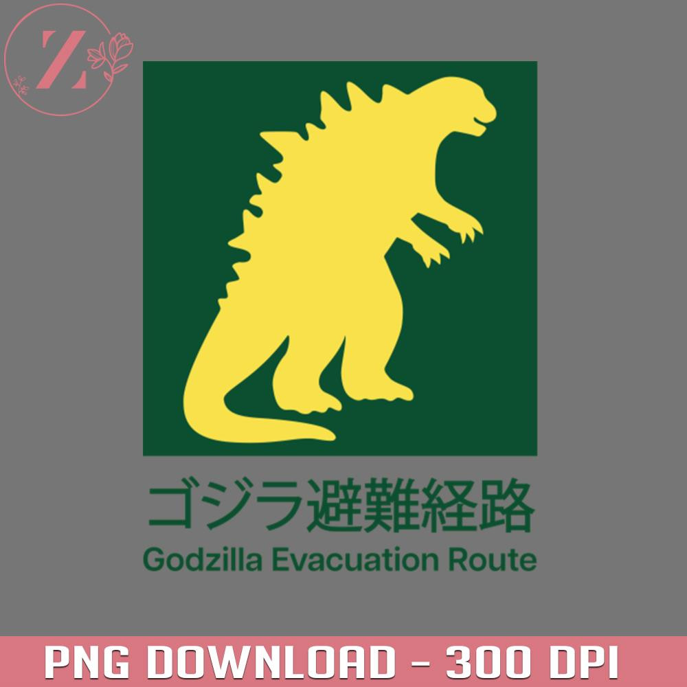KL020124242-Godzilla Evacuation Route Anime Cowboy Bebop download PNG.jpg