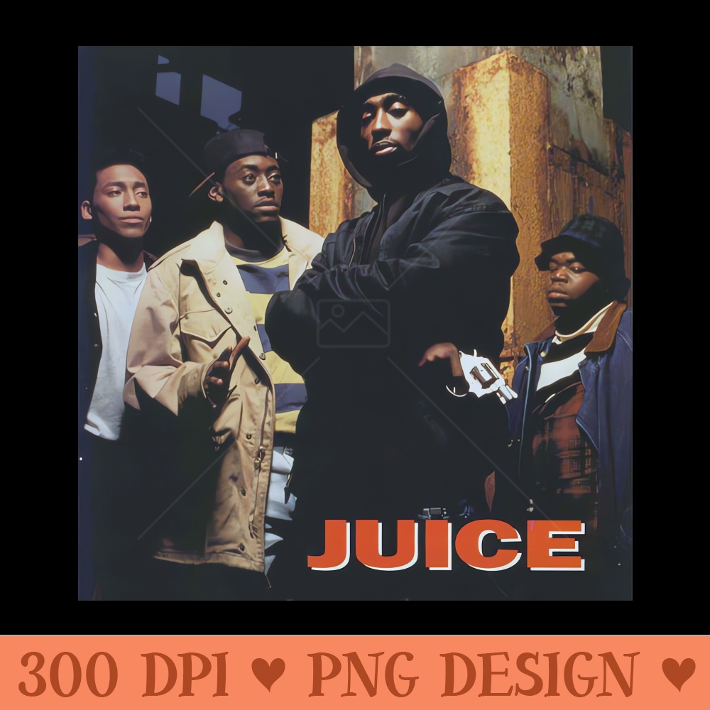 Juice 1992 - Vintage - PNG Image Downloads - Professional Design
