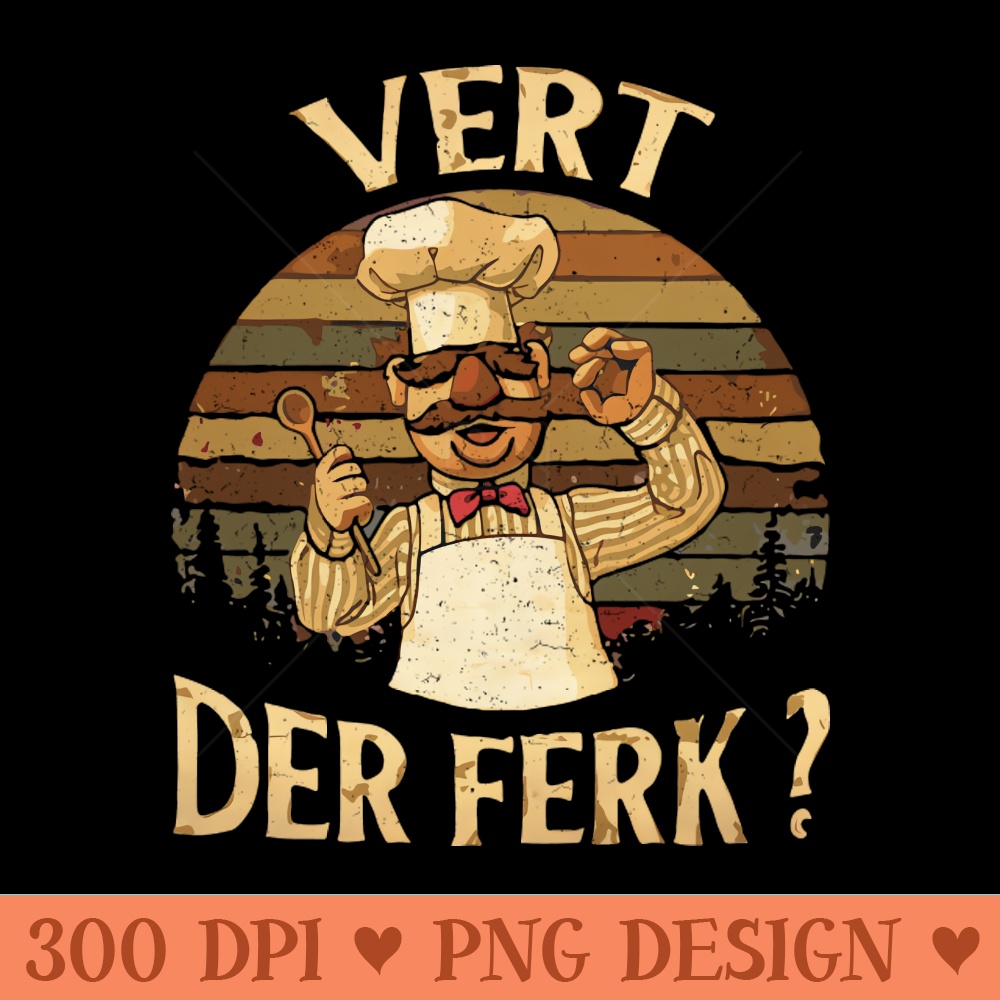 VINTAGE - Swedish Chef - Free PNG Downloads - Convenience