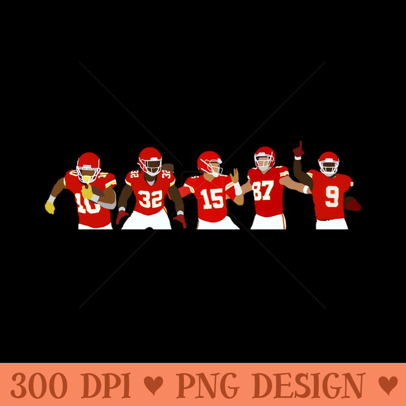 KC five - High Quality PNG - Popularity