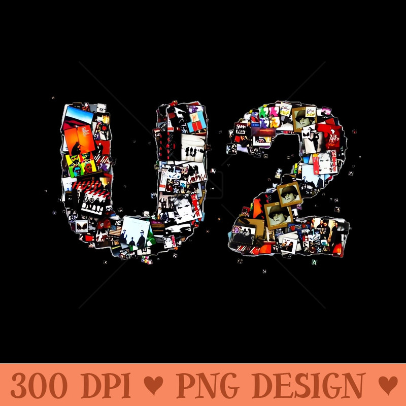 U2 Vintage - PNG Graphics - Customer Support