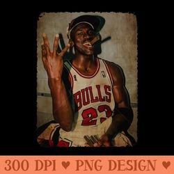 michael jordan cigar 2 - png download pack