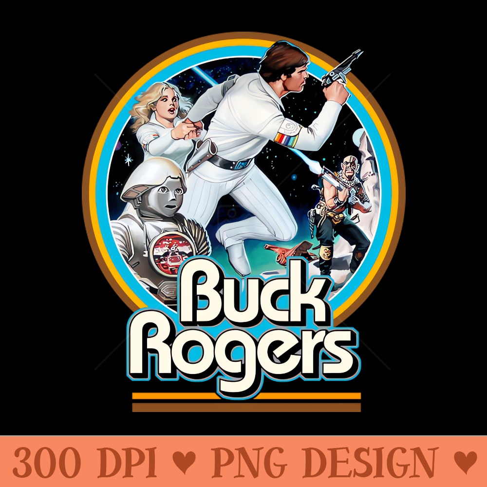 80s scifi - PNG Download Pack - High Quality 300 DPI