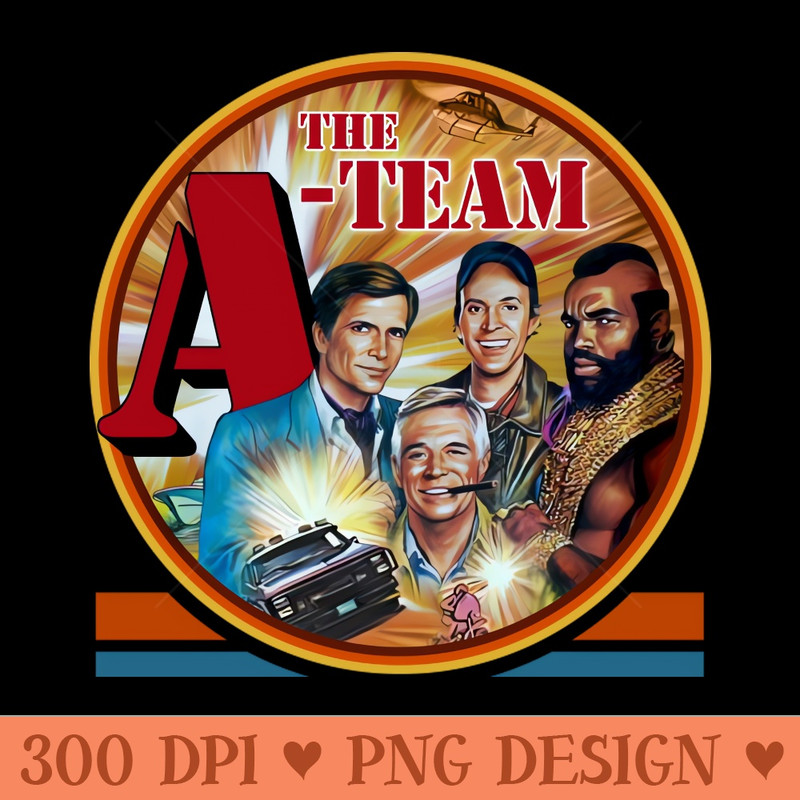 The A Team - PNG Clipart - Professional Design