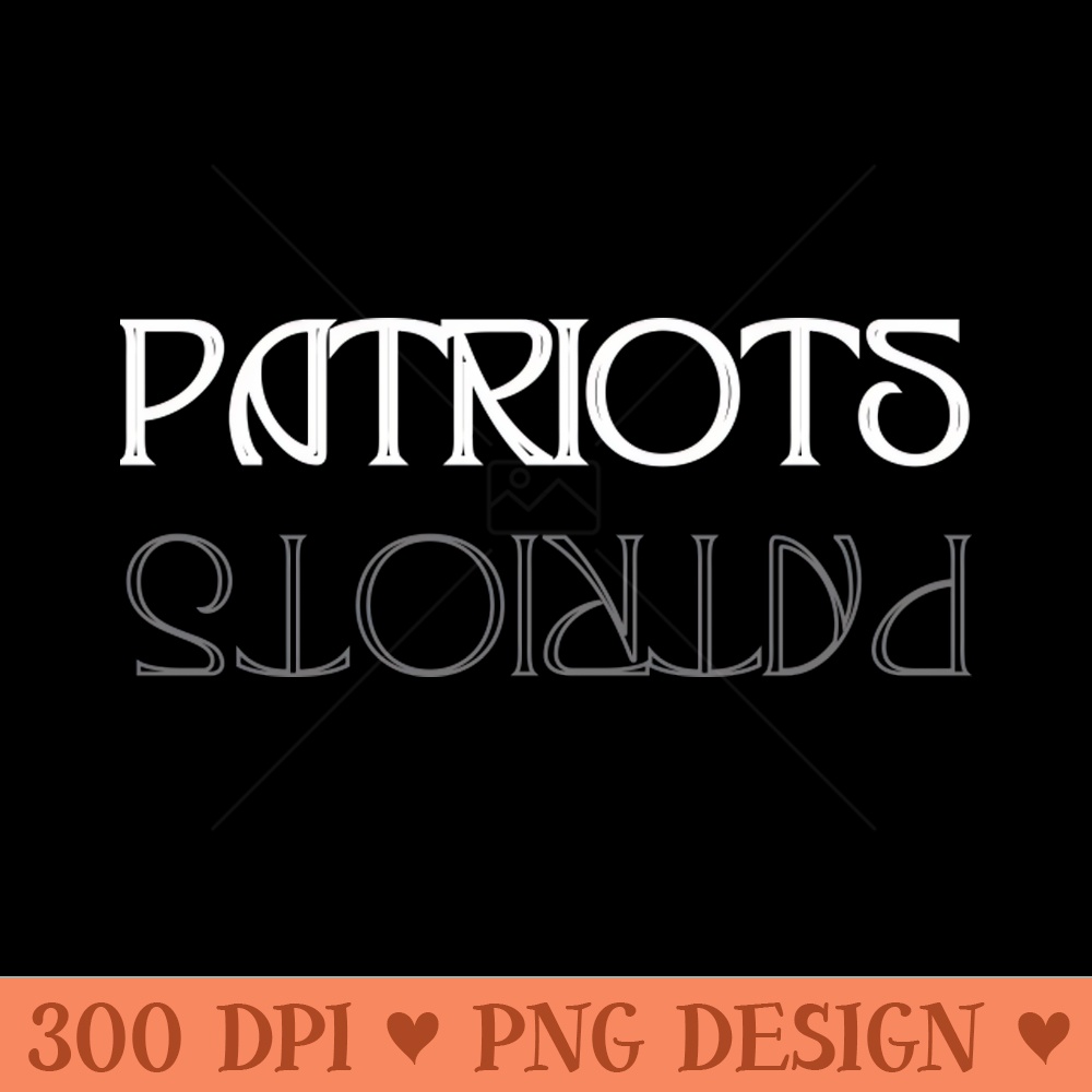 PATRIOTS - Instant PNG Download - Latest Updates