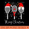 Tennis Racket Wearing Xmas Hat Christmas Tennis Racket Lover - High Quality PNG - Latest Updates