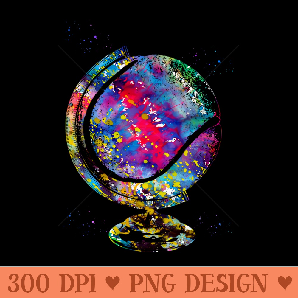 Tennis Globe - PNG Download Library - Variety