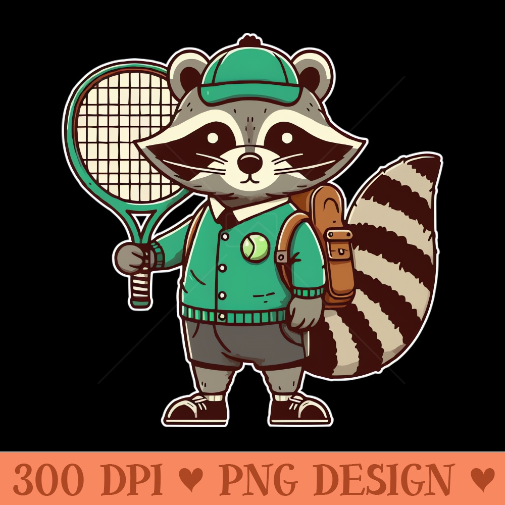raccoon as a tennis player - PNG Download Collection - Latest Updates