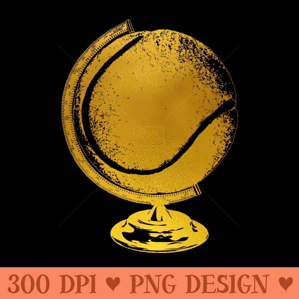 Tennis Globe - PNG File Download - Variety