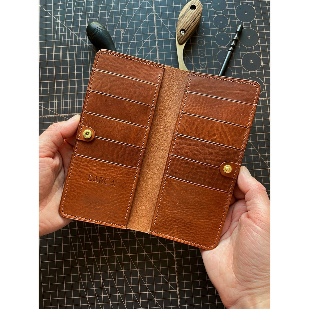 PDF Pattern Longer Wallet Pattern Of A Leather Wallet Download PDF Video TUTORIAL 3