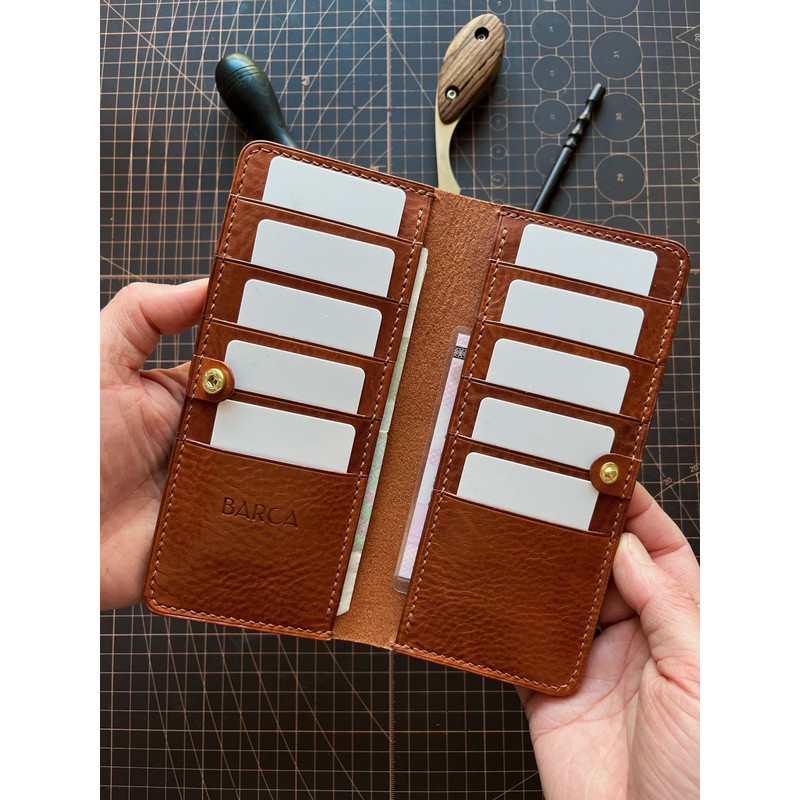 PDF Pattern Longer Wallet Pattern Of A Leather Wallet Download PDF Video TUTORIAL 5