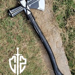 thor stormbreaker axe, avengers infinity war axe , marvel infinity war marvel's storm breaker axe, endgame thor axe