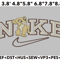 Nike Nala Embroidery File 6 Size 0
