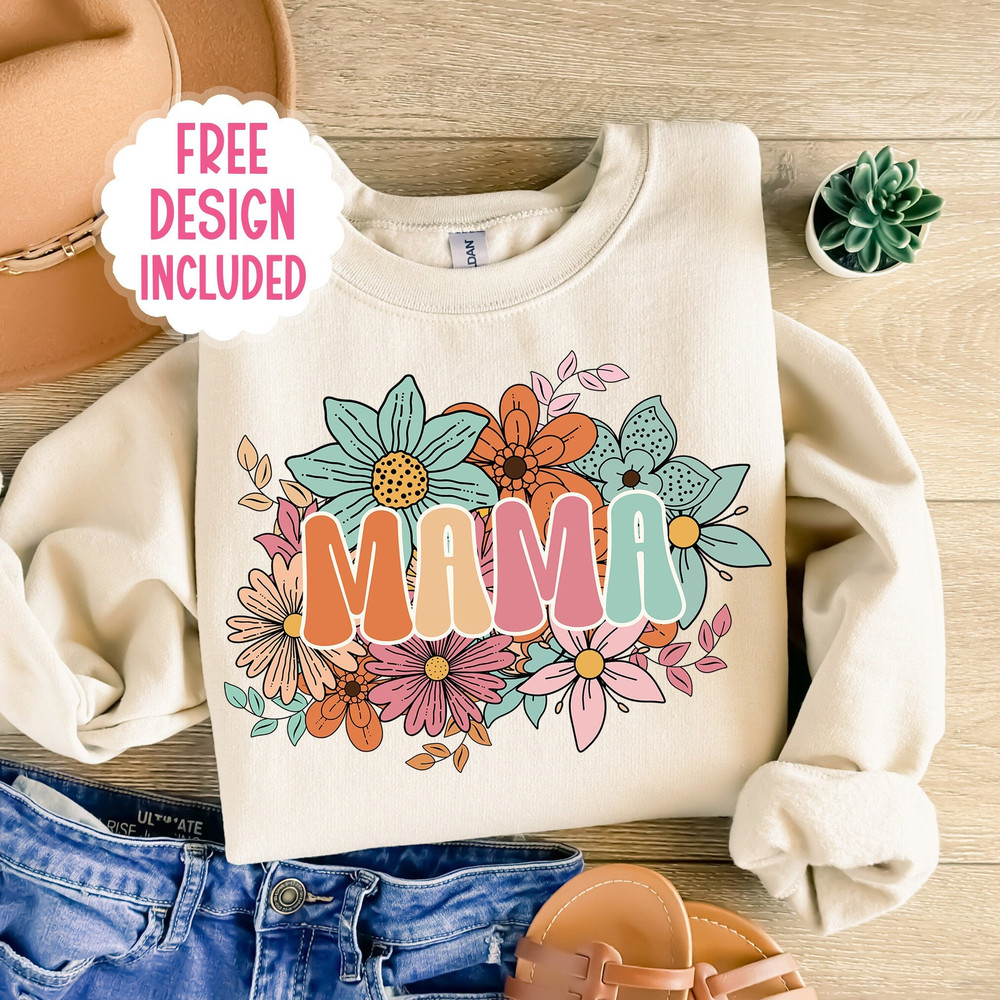 Floral Mama PNG Sublimation, Mama Png, Mama Flower Png, Mom Life PNG, Retro Mama Png, Mother's Day Png, Sublimation Designs, Mom Life PNG.jpg