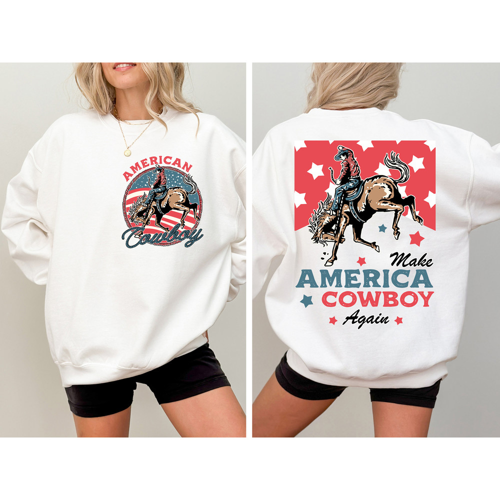 Make America Cowboy Again PNG, Western Png, 4th of July Png, Western 4th of July Png, Fourth Of July Png, America Png, Sublimation Designs.jpg