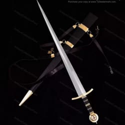 custom carbon steel sword blade greek swords hunting camping w handmade scabbard