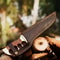 Custom Handmade D2 Steel TACTICAL BOWIE HUNTING KNIFE COMES WITH SHEATH 4