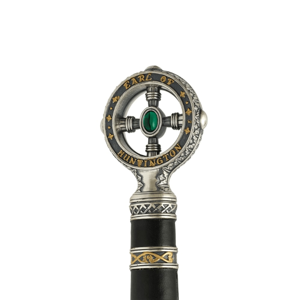 Robin Hood Fantasy Sword Marto Toledo Steel Black Gold Engraved Blade 2