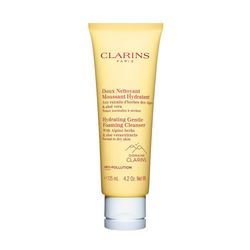 Clarins Doux Nettoyant Moussant Hydratant Cleansing Foaming Cream for Normal to Dry Skin, 125 ml