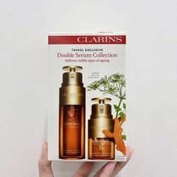 Clarins Travel Exclusive Double Serum Collection (Eye cream with double essence 2 in 1)