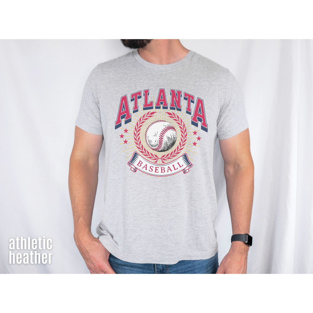 Atlanta Baseball Shirt, Vintage Style Baseball Apparel, Retro 90s Baseball Throwback Sweatshirt, ATL Sports Fan Gift Ideas, Gameday Tshirts.jpg