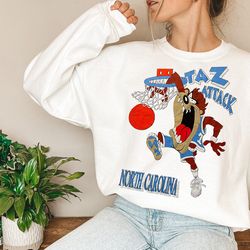 vintage university of north carolina sweatshirt, carolina tar heels crewneck sweatshirt, ncaa unc tar heels shirt, unc b