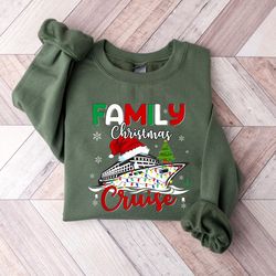 family christmas cruise sweatshirt, merry cruisemas shirt, cruise group christmas shirt, family cruise holiday t-shirt,