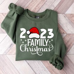 family christmas sweatshirt, family christmas sweater, christmas family shirt, christmas 2023 family sweatshirt, family