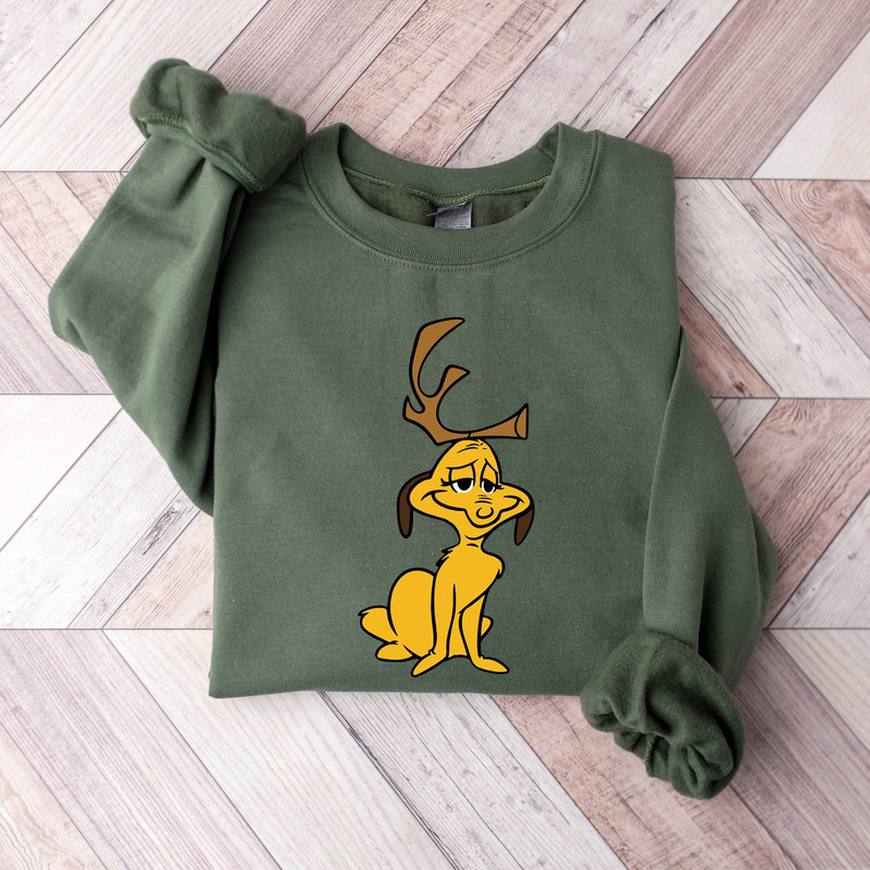 Funny Christmas Dog Sweatshirt, Merry Woofmas Sweater, Dog Lovers Gift,Gift for Pet Lovers, Pet Friends Lover, Dod Mom Sweatshirt, Xmas Gift.jpg