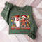 Great Christmas Duo are Milk Gingerbread Cookie and Candy Cane Christmas Sweatshirt, Funny Christmas Sweatshirt, Tis' The Season Crewneck.jpg