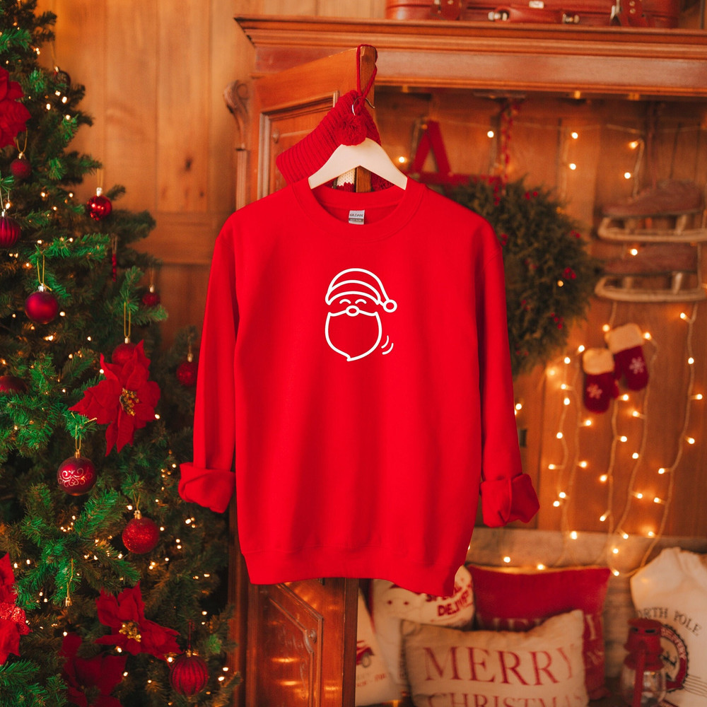 Happy New Year Shirt, Santa Claus Shirt, Merry Christmas Sweatshirt, Happy Christmas, Family Christmas Tees, Christmas Gift, Santa Shirt.jpg