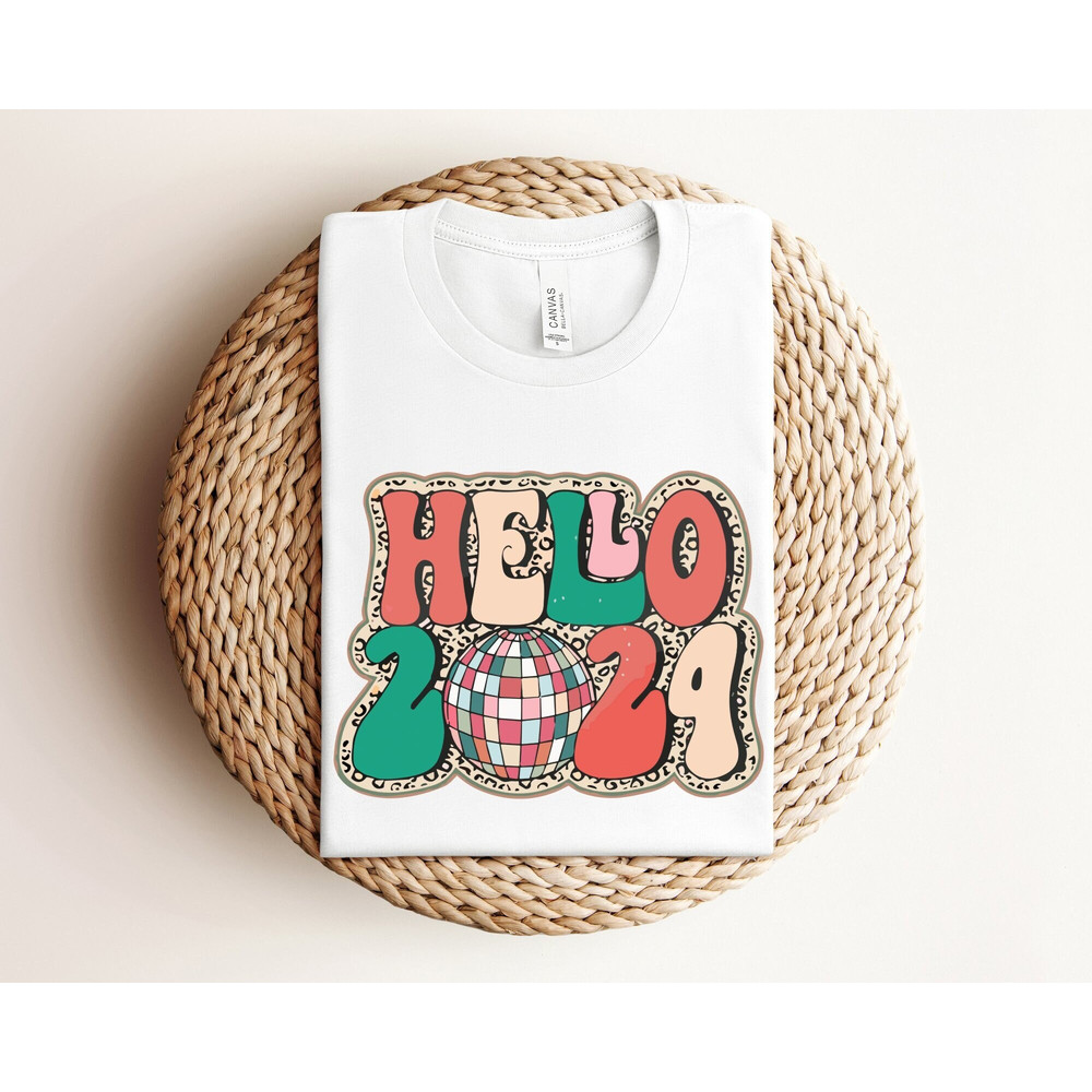 Hello 2024 Shirt, Retro Happy New Year Shirt, New Year 2024 Party Gift, Family New Year Party Shirts, Happy 2024 Shirt, New Year Crew Shirts.jpg