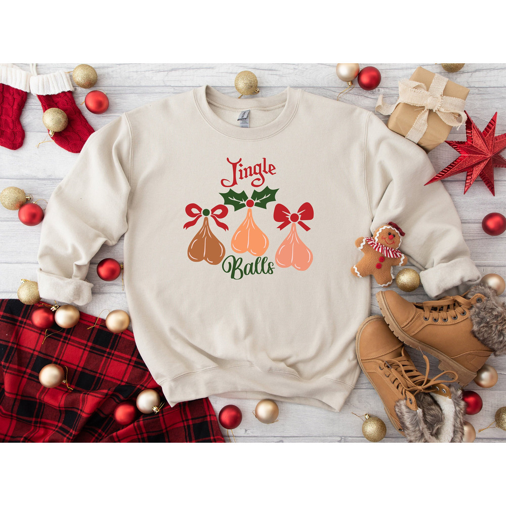 Jingel Bells Funny Christmas Sweatshirt, Funny Christmas Tee, Funny Holiday Shirt, Christmas Gift For Men, Gift for Him, Gift for Boyfriend.jpg