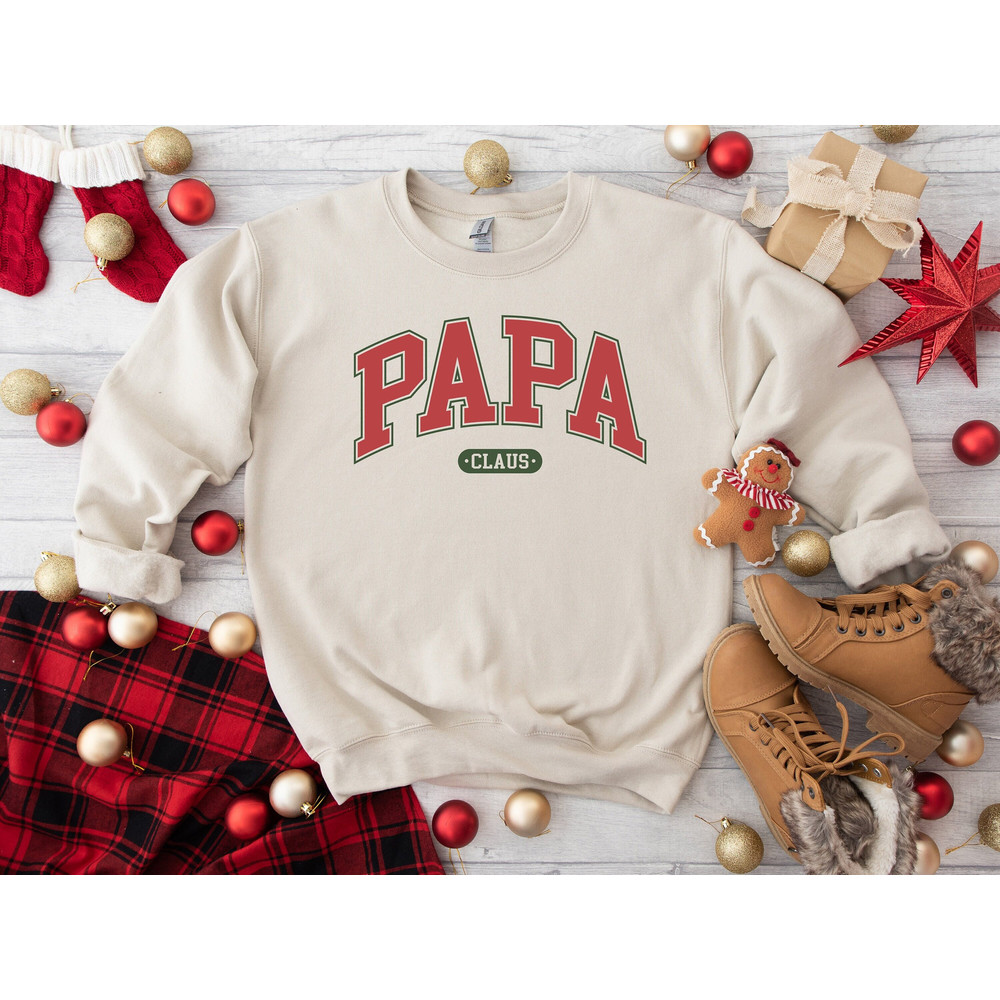Papa Claus Christmas Shirt,Dad Christmas Gifts,Daddy Sweatshirt,Grandpa Christmas Shirt,Santa Dad Shirt Gift,Papa Claus Shirt, Grandpa Gift.jpg