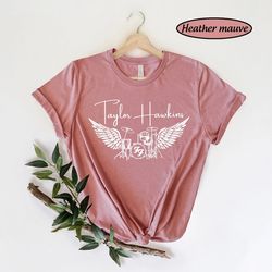 taylor hawkins shirt, taylor hawkins tshirt, the man on billie's shirt, taylor hawkins tee, taylor hawkins drummer