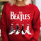 The Beatles Walking Across Abbey Road Christmas Sweatshirt T-shirt, The Beatles Christmas shirt, Christmas Gift, The Beatles XMas.jpg