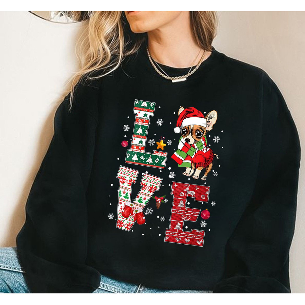 Chihuahua Christmas Dogs Shirt,Dog Mama Sweatshirt,Dog Mom Person Gift,Dog Shirt For People,Ugly Christmas Sweater Gifts Christmas Hers.jpg