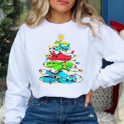 crocin around the christmas tree shirt, crocs christmas tree, christmas nurse gift, funny christmas sweater, funny chris