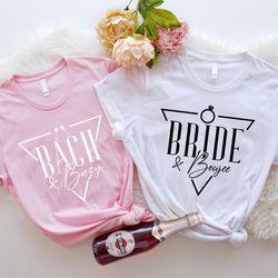 bride and boujee shirt, bach and boozy, nola bachelorette shirts, bridesmaid shirt, wedding party group shirt, bridal pa