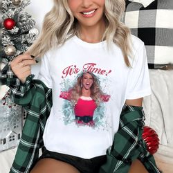 it's time shirt, mariah carey shirt, mariah carey christmas sweater, all i want for christmas sweatshirt, one and all t