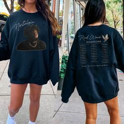 rod wave nostalgia tour shirt, rod wave nostalgia sweatshirt, rod wave graphic tee, bootleg vintage y2k shirt, retro tou