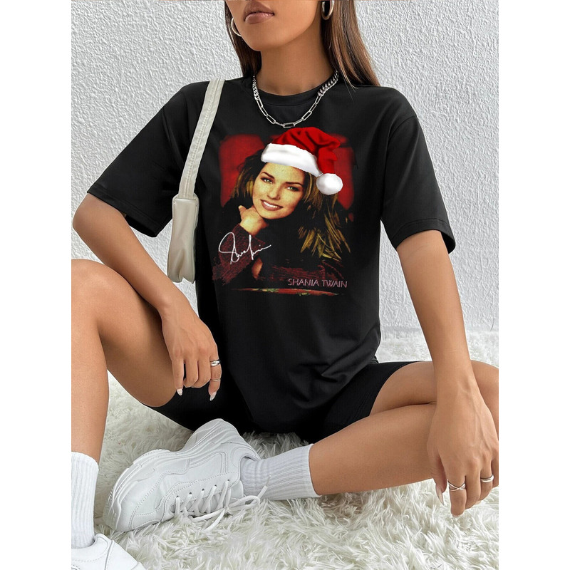 Shania Twain Vintage Shirt, Shania Twain Christmas Shirt, Country Music Shirt, Let's Go Girls Shirt, All I Want For Christmas Is You Shirt.jpg