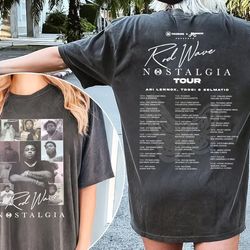 nostalgia tour 2023 tshirt, rod 2side graphic shirt, rap music shirt , bootleg vintage, wave nostalgia 90s rap gift for