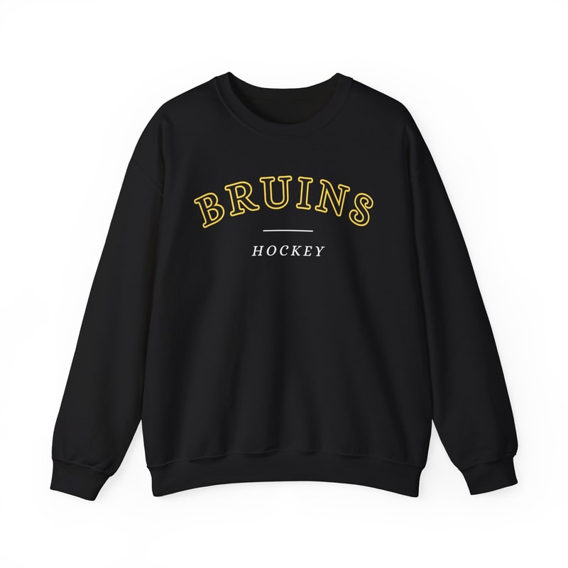 Boston Bruins Comfort+ Premium Crewneck Sweatshirt, vintage, retro, men, women, cozy, comfy.jpg
