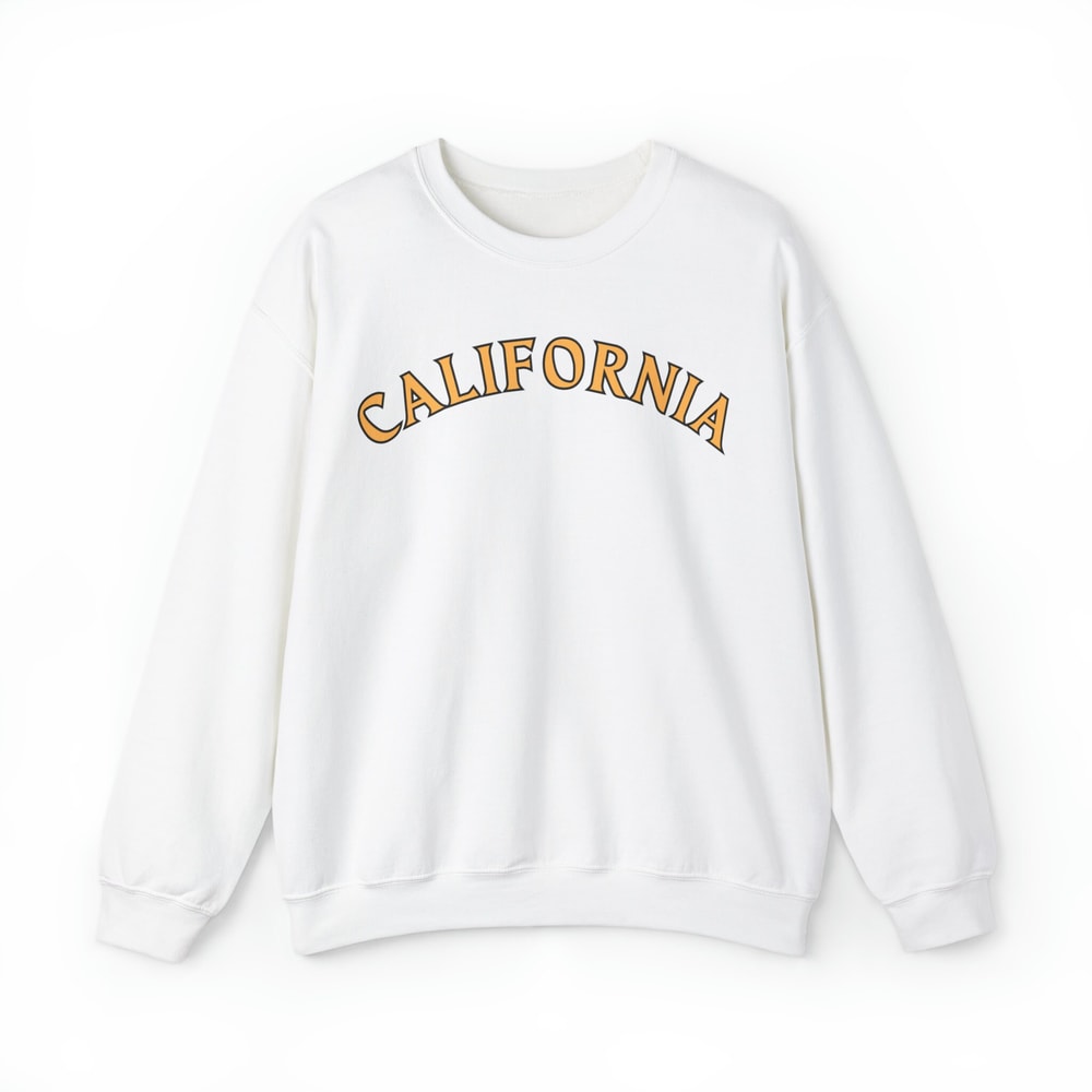 California Comfort+ Premium Crewneck Sweatshirt, vintage, retro, men, women, cozy, comfy.jpg
