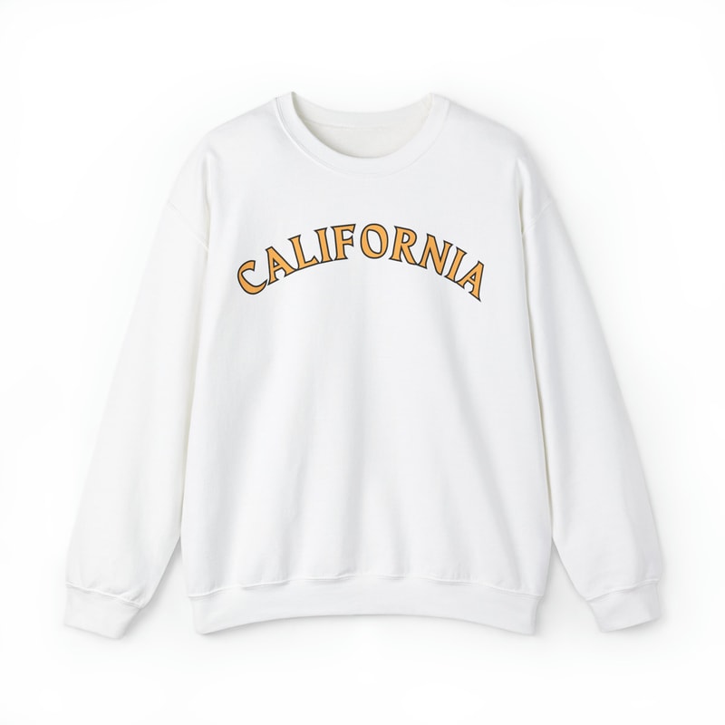 California Comfort+ Premium Crewneck Sweatshirt, vintage, retro, men, women, cozy, comfy.jpg