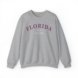 florida comfort premium crewneck sweatshirt, vintage, retro, men, women, cozy, comfy, gift